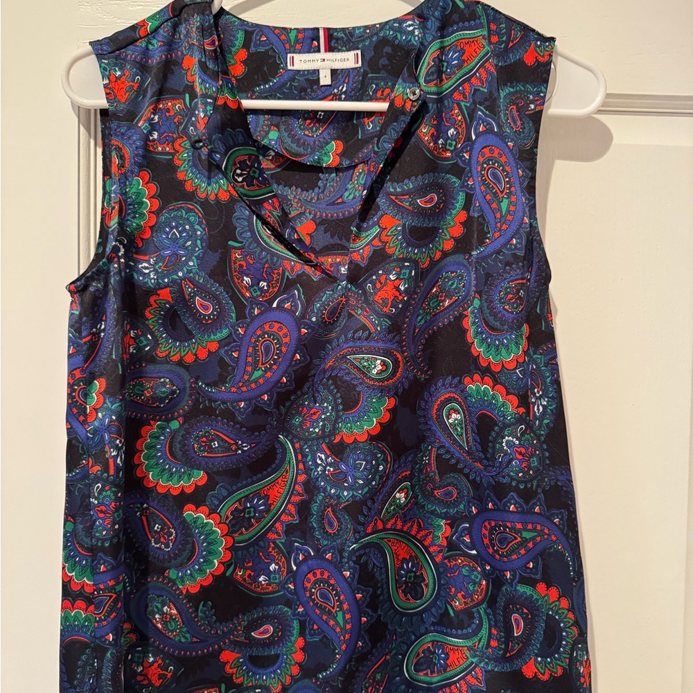 Tommy Hilfiger Multicolor Paisley Blouse